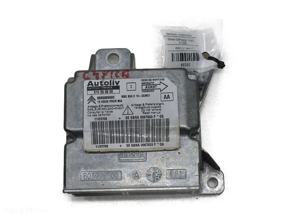SENSOR AIR BAG AIRBAG CITROEN C4 PICASSO I - 1