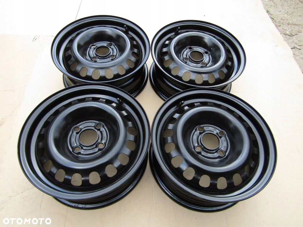 4x Felgi 15 Opel Adam Corsa C D E Astra G Meriva Combo C Karl + czujniki TPMS - 1