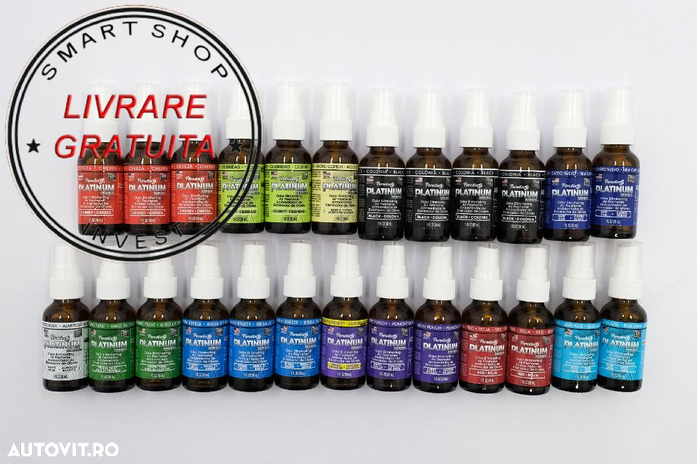 Paradise Fresh Air Odorizant Spray Seria Platinum 25 Bucati Asortat- livrare gratuita - 5