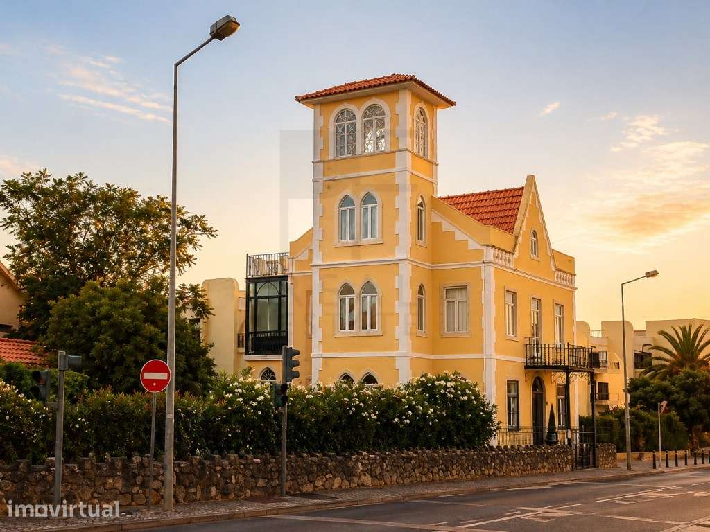 Estoril | Azarujinha. Vista de Mar | Apartamento T2 num Chalet com ... - Grande imagem: 2/15