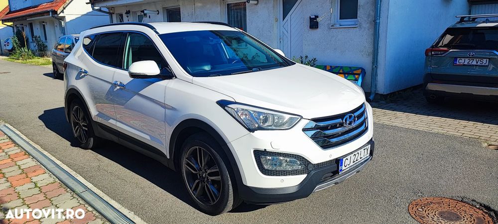 Hyundai Santa Fe blue 2.2 CRDI 4WD Automatik Premium - 1