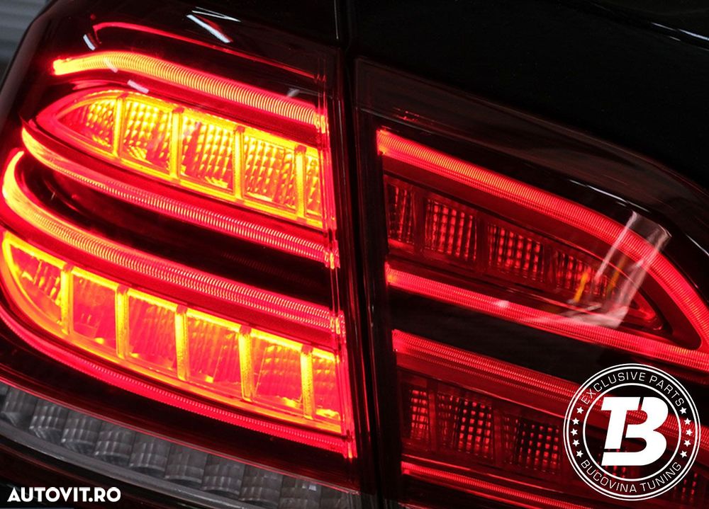 Stopuri FULL LED compatibile cu Mercedes ML W166 - 21