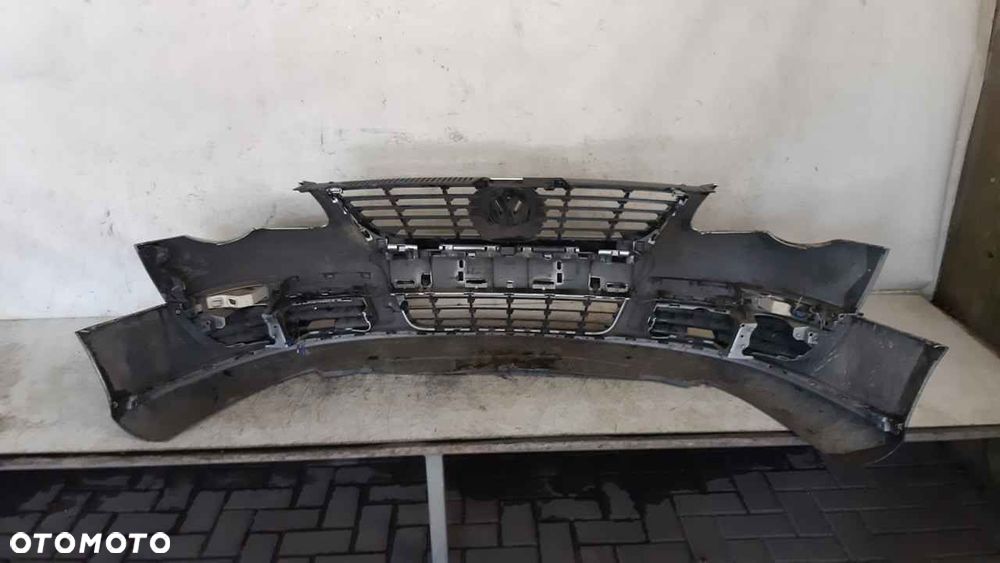 + ZDERZAK PRZÓD PRZEDNI VW VOLKSWAGEN PASSAT B6 LA7W SREBRNY - 5
