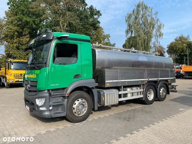 Mercedes-Benz ACTROS 2546 MP5 6X2 CYSTERNA DO MLEKA HLW 4 komory - 1