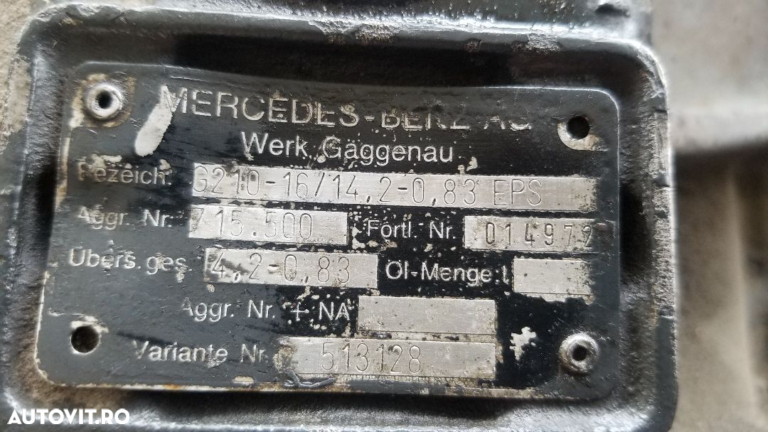 Cutie Viteze Mercedes-Benz Actros MP1-MP2-MP3 OM501 / OM502 / OM541 - 2