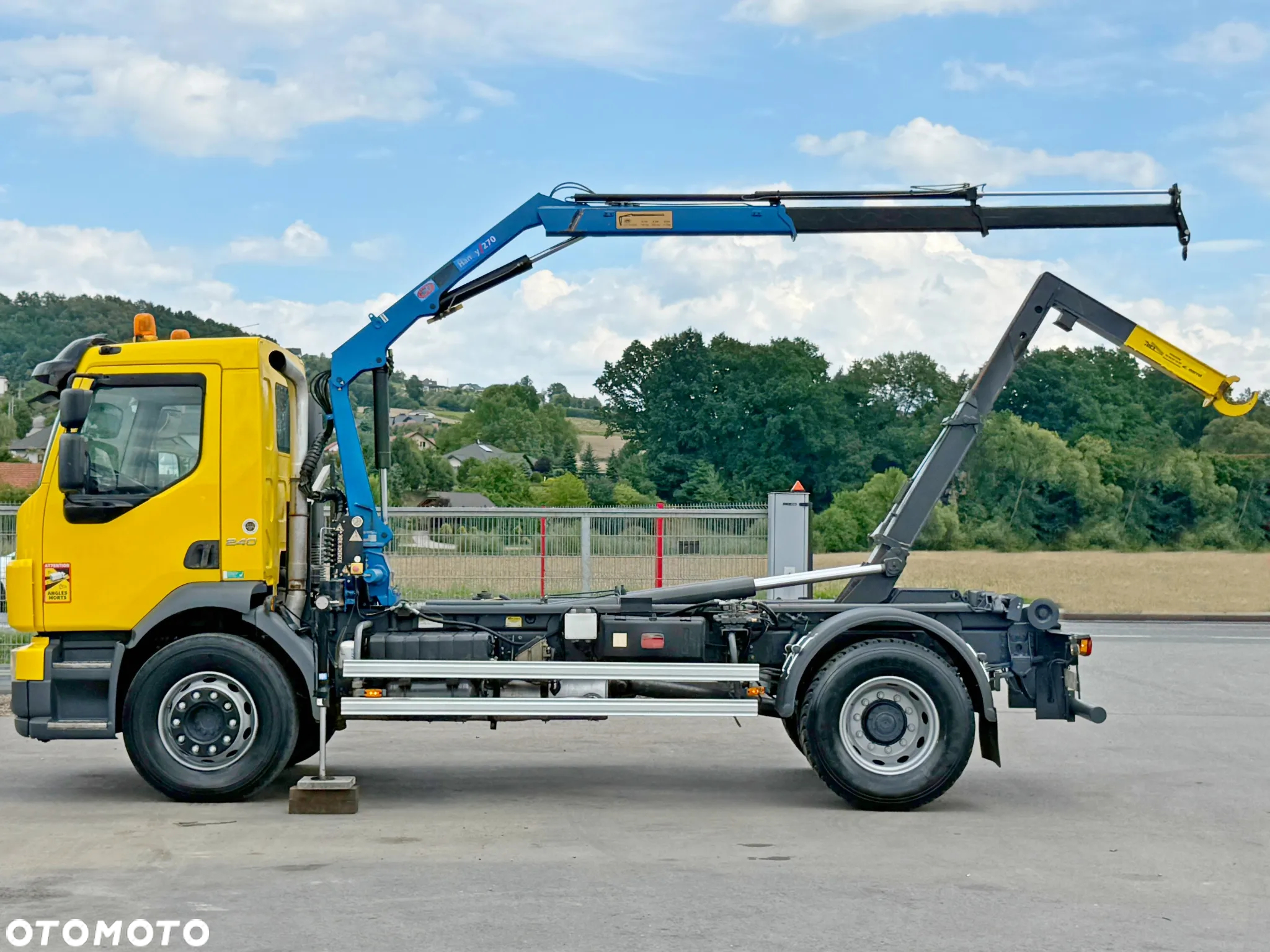 Volvo FL 240 * HAKOWIEC + HMF 270 K2 * STAN BDB - 5