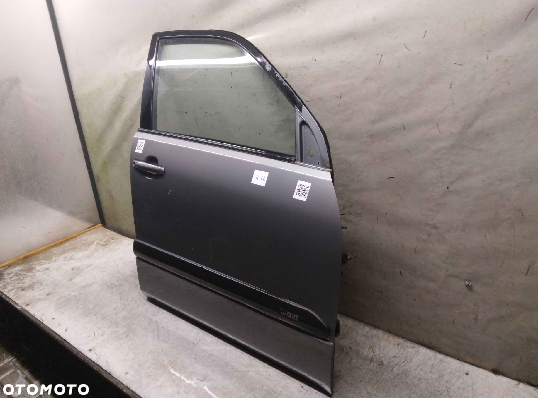 / DRZWI PRZÓD PRZEDNIE PRAWE SUZUKI GRAND VITARA II 2 ZDL SZARE - 3