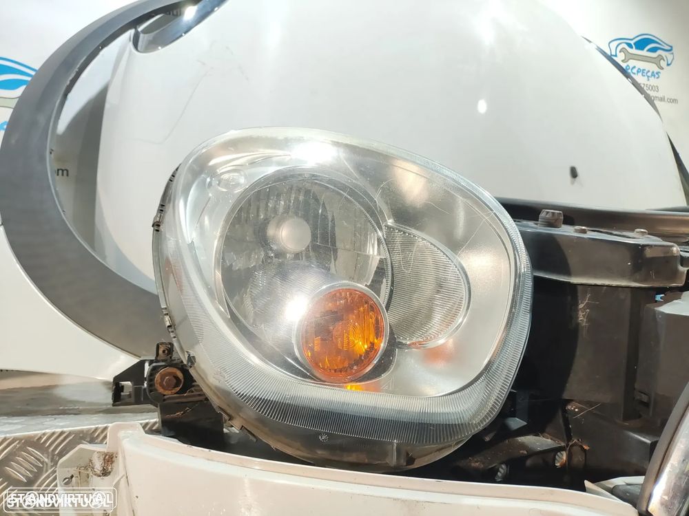 Frente Completa Mini Cooper - R60 | R61 - COUNTRYMAN | PACEMAN - Parachoques | Parachoque | Grelha | Grelhas | Otica | Oticas | Guarda Lamas | Lama | Capo | Capot | Reforço | Fibra | Radiador | Ventilador | Radiadores | Para-choques | N16B16A - 5