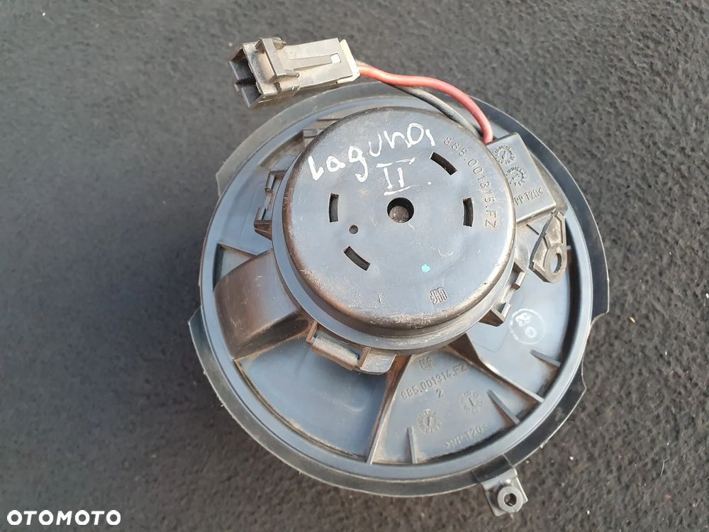 RENAULT LAGUNA II WENTYLATOR DMUCHAWA NAWIEWU 885001314FZ 885001315FZ - 2