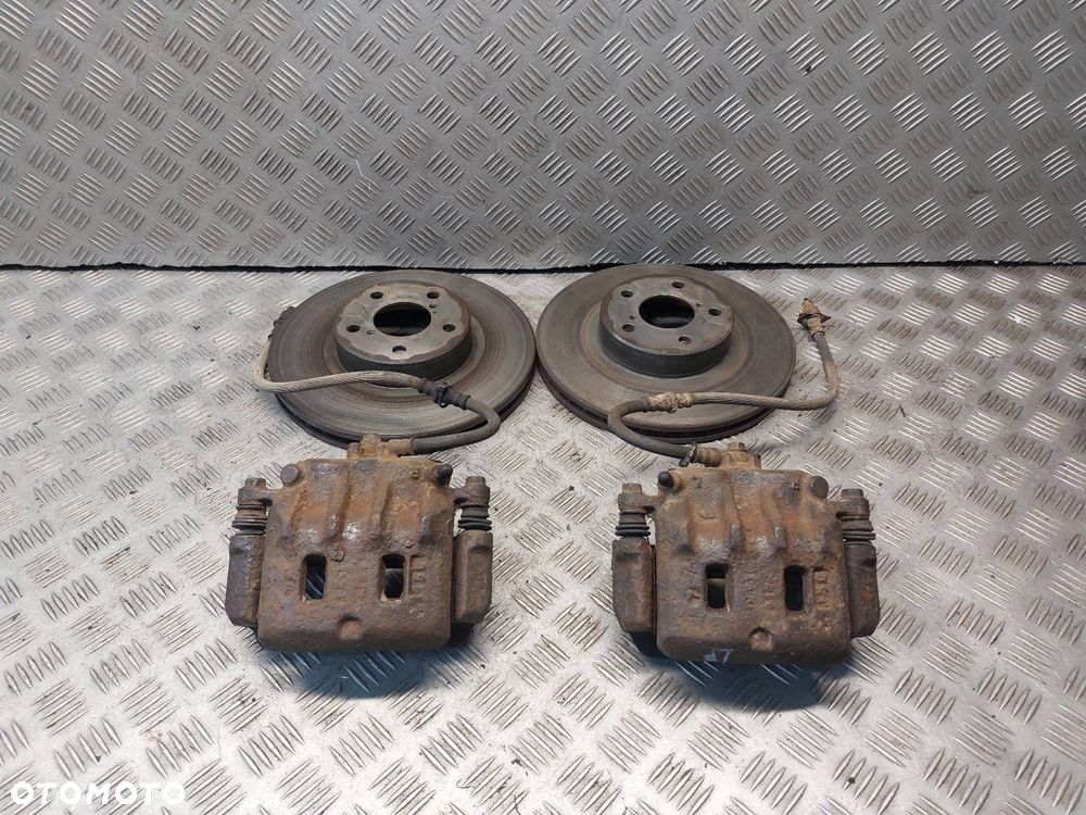 TARCZE HAMULCOWE PRZÓD + KLOCKI + ZACISKI SUBARU FORESTER I LIFT 2.0 - 1