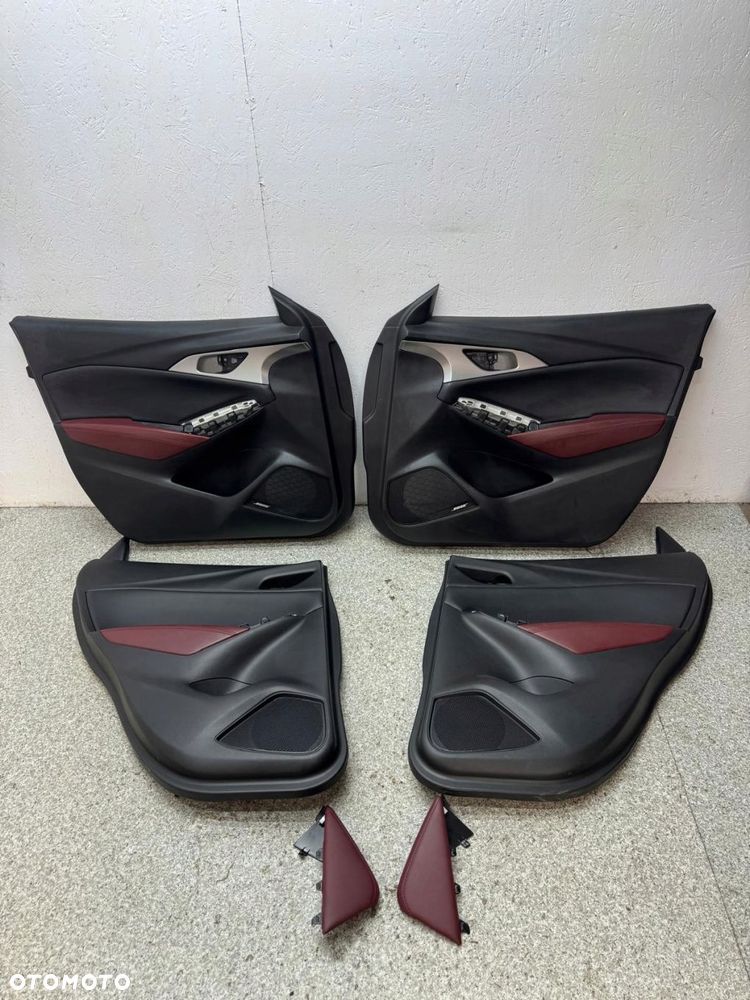 kanapa fotele siedzenia skóry komplet mazda cx3 cx-3 2015-2022 ładne - 9