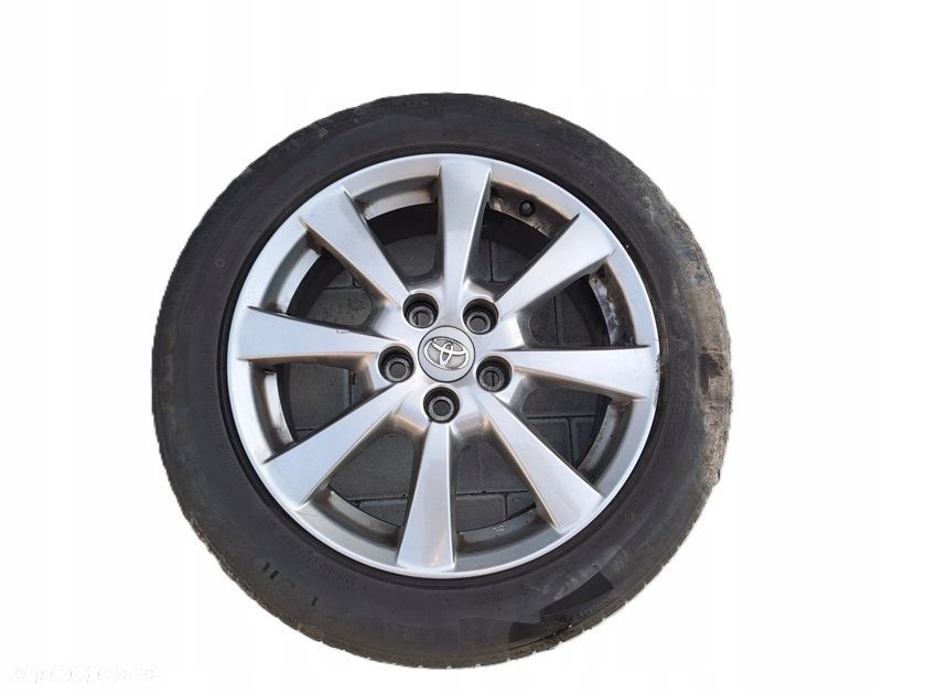 toyota avensis t27 lift 12-18r felga opona koło 215/55/17 hl4379-10 silver - 1