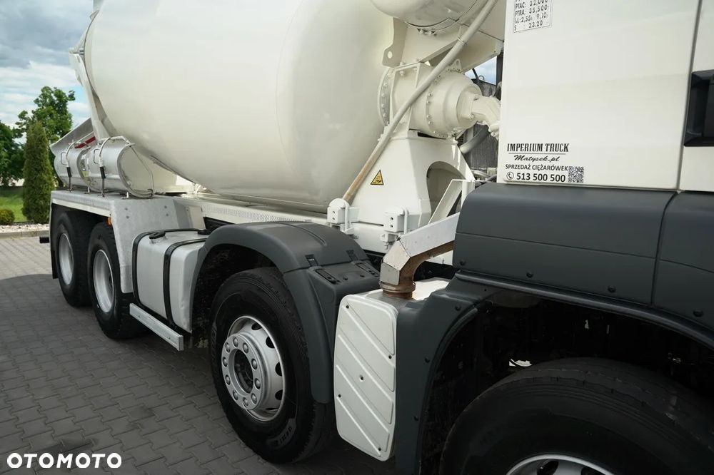 MAN TGS 35.400 / 8x4 / BETONOMIESZARKA / SCHWING STETTER / GRUSZKA 9 M3 / EURO 5 - 14