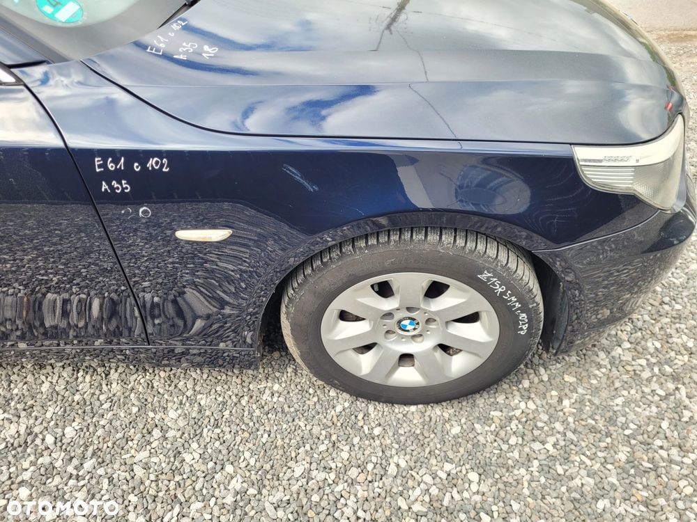 BŁOTNIK PRAWY PRZÓD PRZEDNI BMW E60 E61 A35 MONACOBALO C102 - 1