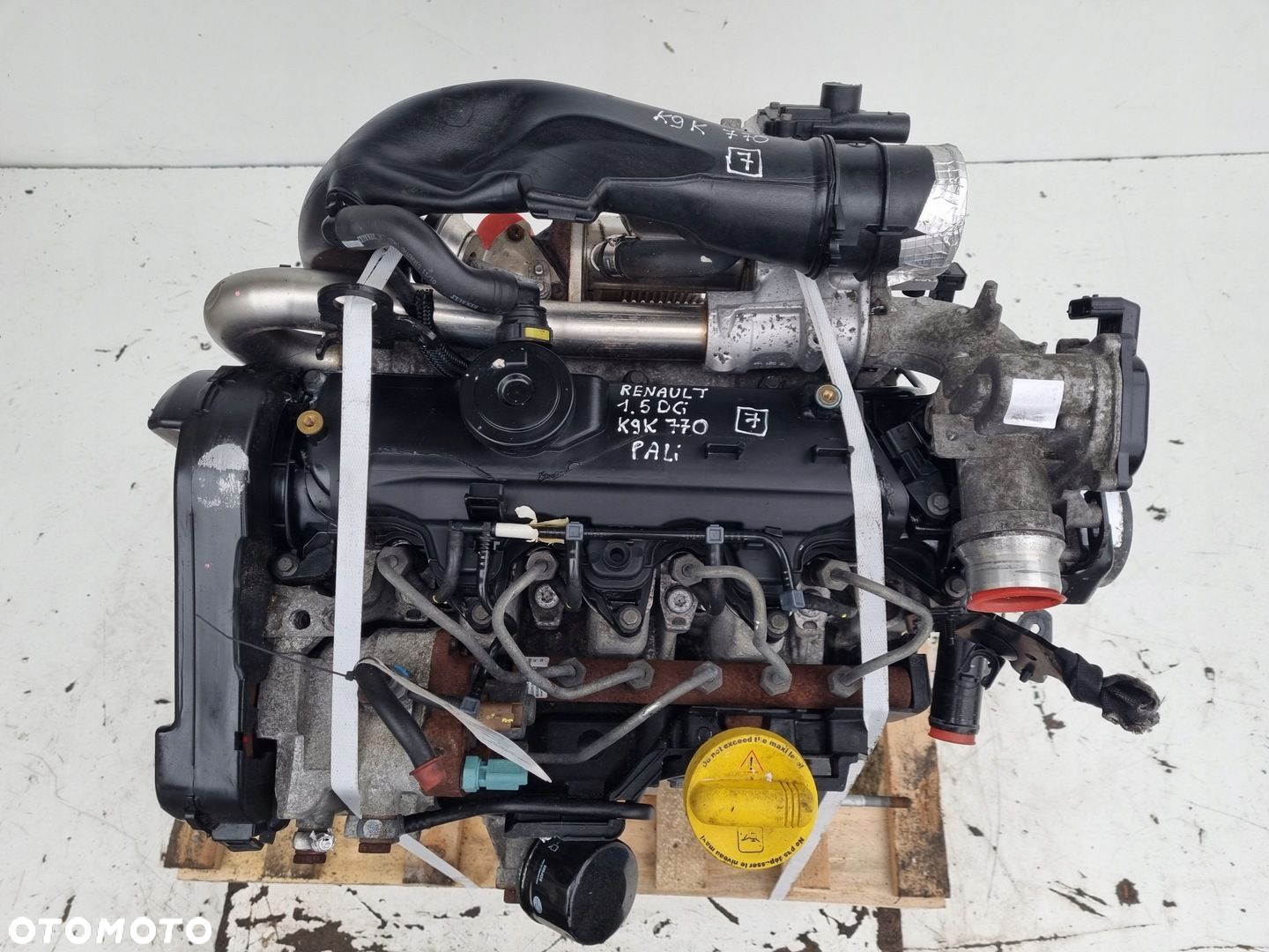 SILNIK KOMPLET Renault Clio III 1.5 DCI 75KM ładnie pali K9K770 - 3