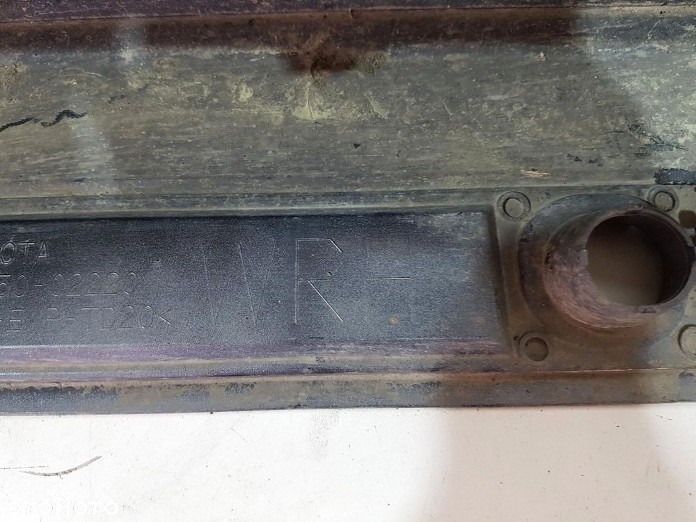 TOYOTA COROLLA E21 KOMBI LISTWA PROGOWA NAKŁADKA PRÓG PRAWA 75850-02220 ORG - 10