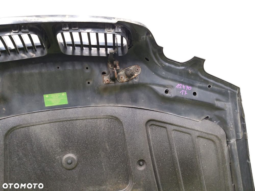 Maska BMW 3 E46 COMPACT 2000-2004 R KOD LAKIERU SCHWARZ II - 2