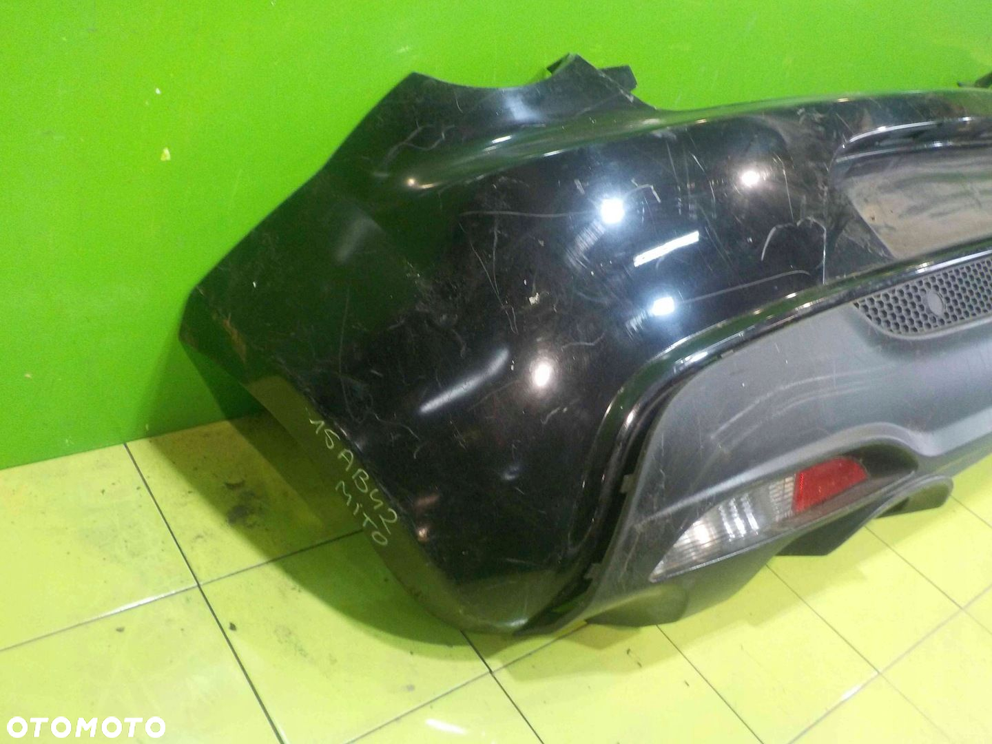 ALFA ROMEO MITO 09r 08-13 HB 3D zderzak tyl - 2