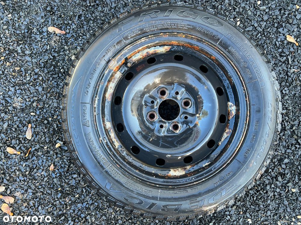KOŁO R14 4X100 FIAT PUNTO II 175/65R14 ZIMOWE OPONA ZIMOWA DĘBICA FRIGO 2 - 1