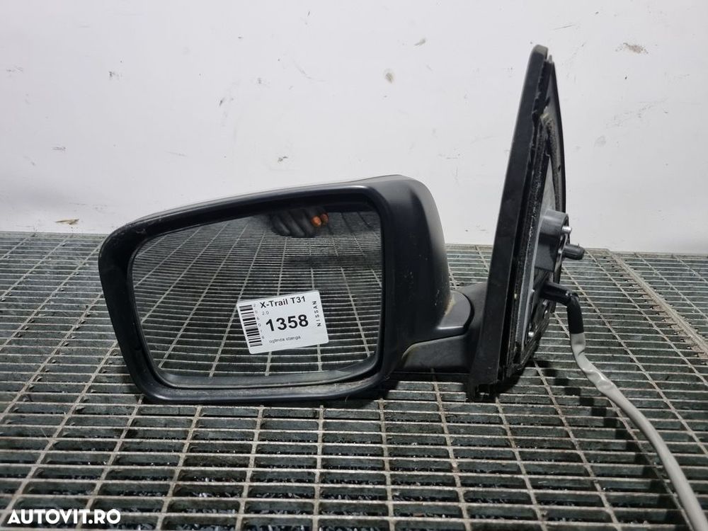 Oglinda stanga Nissan X - Trail T31 2007 - 2013 4 Usi Platinium Silver KY0 (1358) Cu ... - 3