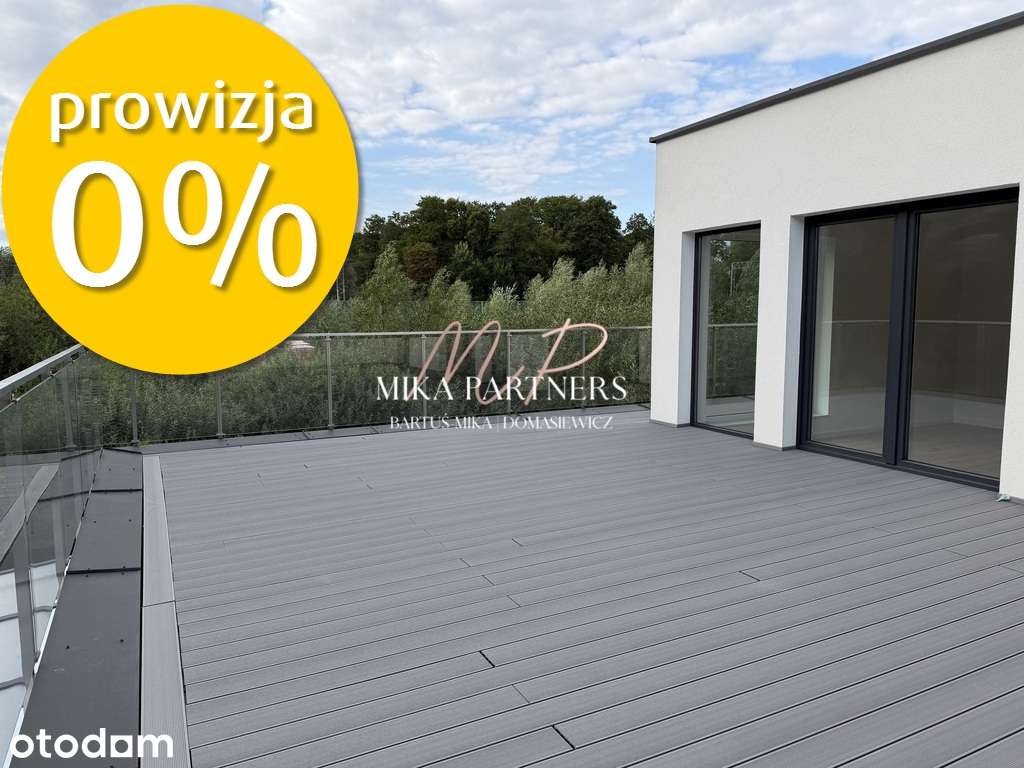 3 pokoje i 80 m² tarasu | Garaż | Grodzisk Maz.