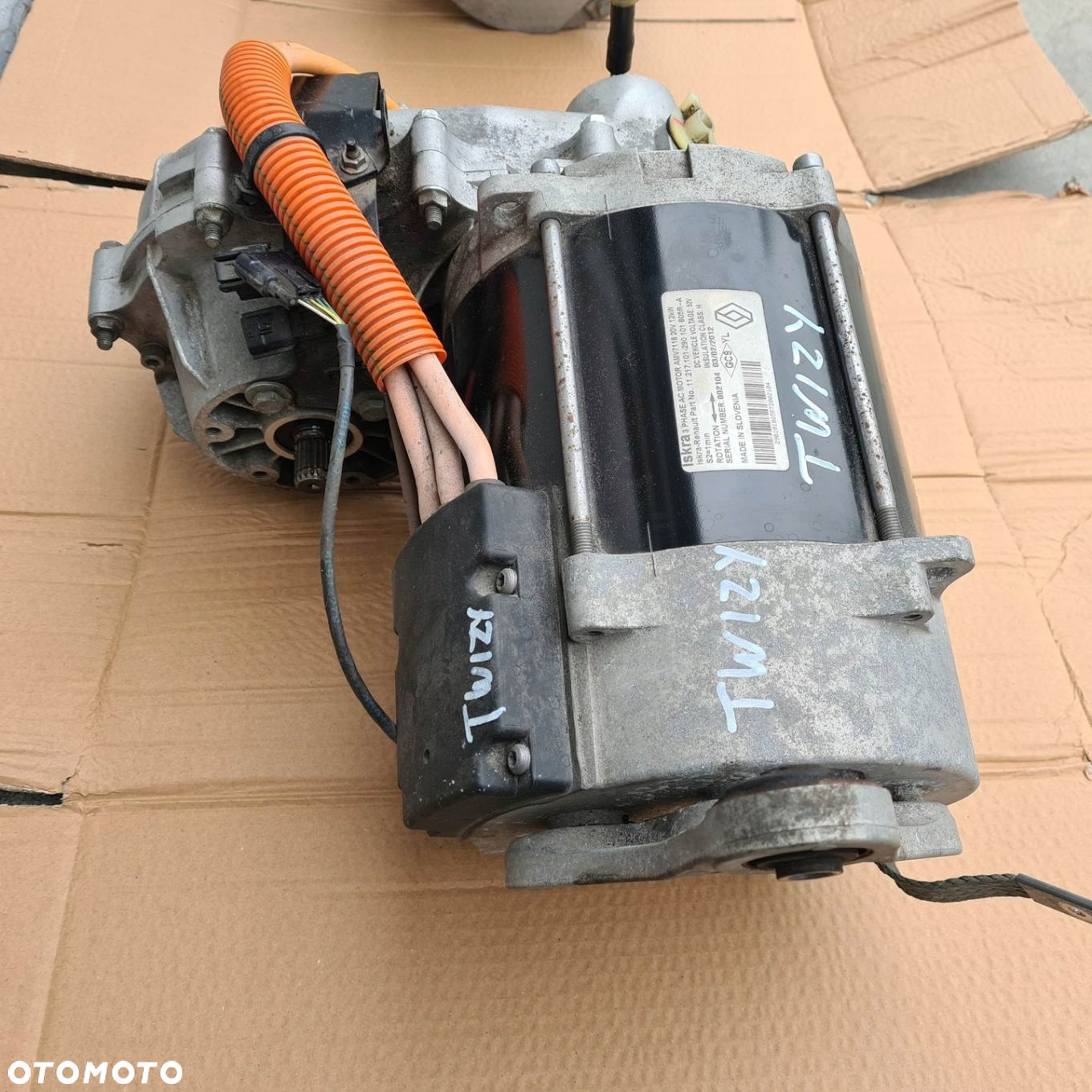 RENAULT TWIZY SILNIK ELEKTRYCZNY NAPĘD - 4