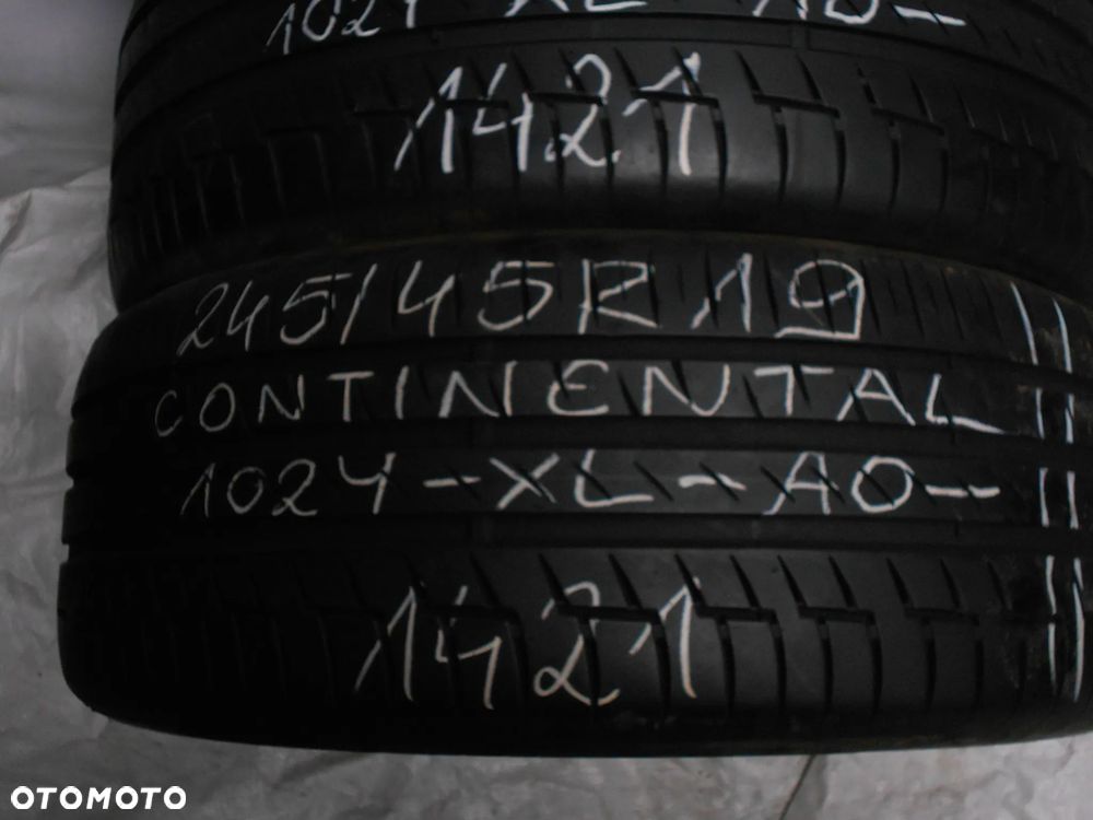 OPONY 245/45R19 CONTINENTAL PREMIUM CONTACT 6 XL AO DOT 1421 7.1MM - 3
