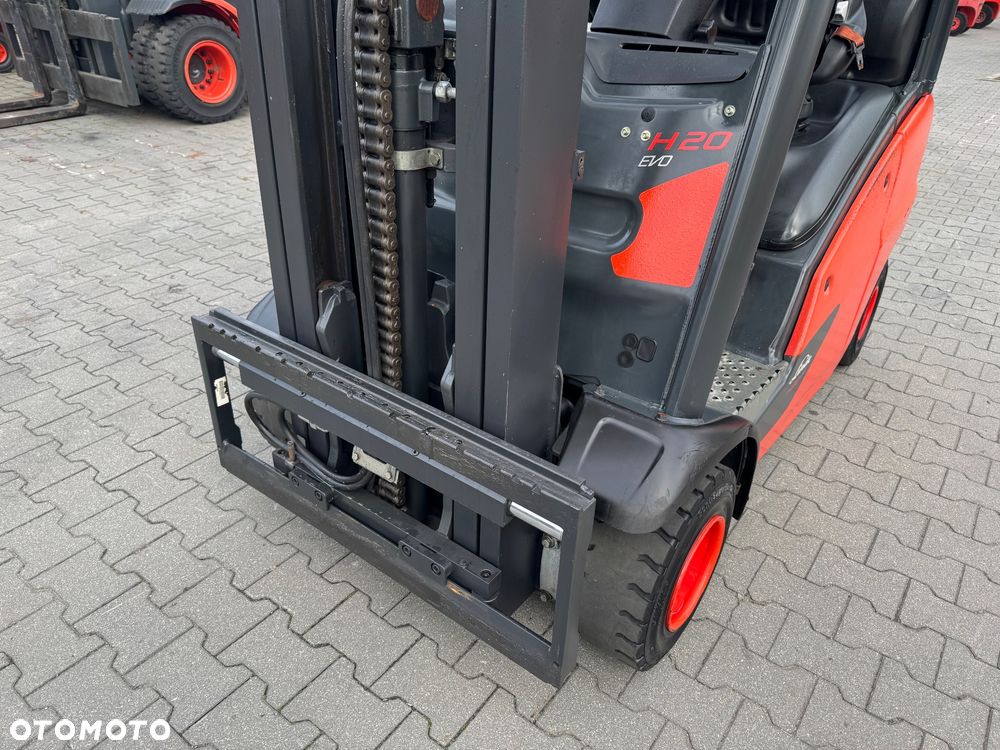 Linde H20 EVO triplex  Tylko 7615 mth półkabina h16 h18 wolny skok  toyot - 4