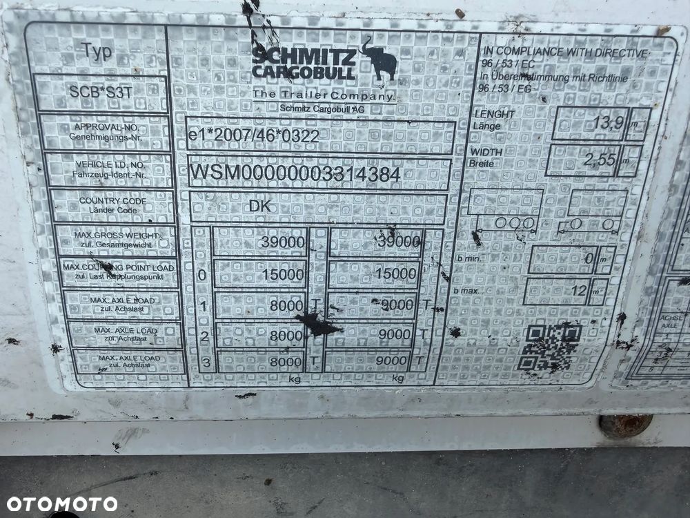 Schmitz Cargobull Firanka Standard Winda Zepro 2018 rok 2x oś podnoszona - 7