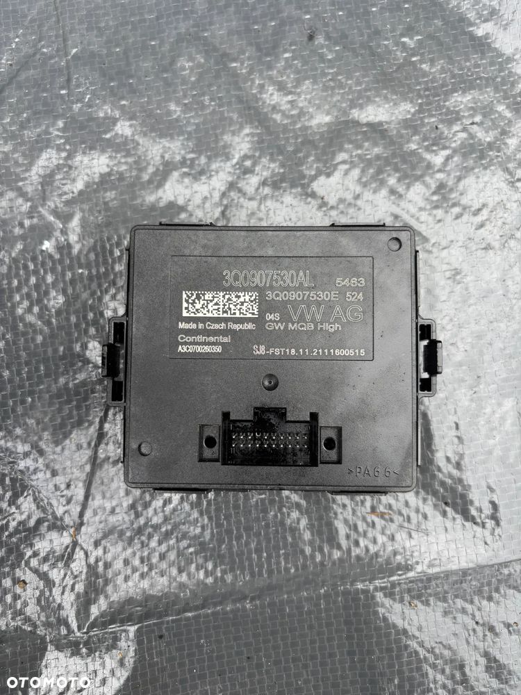 Vw Skoda Audi moduł sterownik GATEWAY 3Q0907530AL - 1