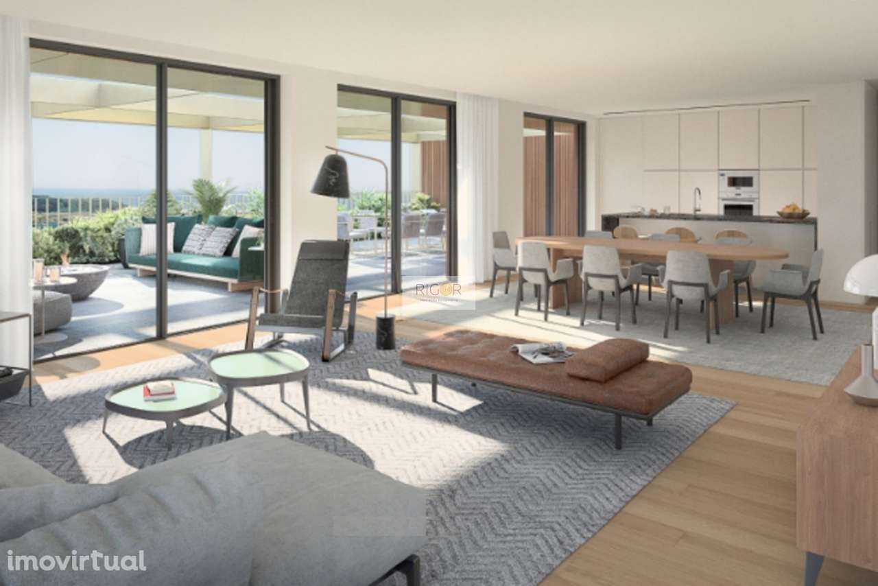 Apartamento T3 com terraço em construção - Grande imagem: 5/11