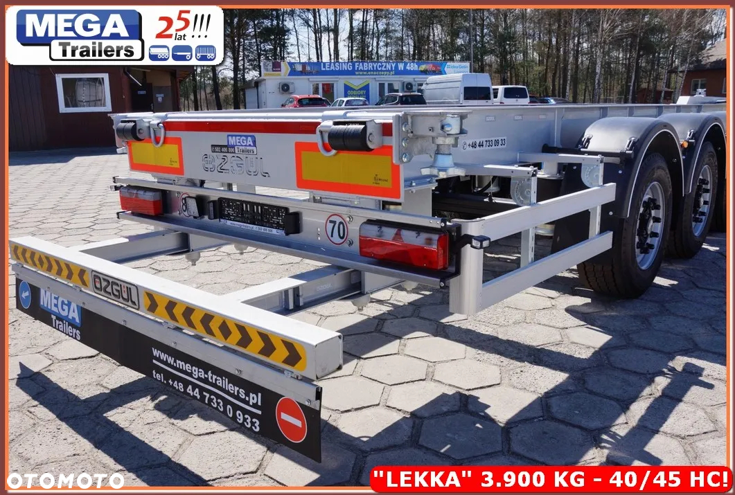 Inny Podwozie LIGHT 3.900 kg - kontenery 40/45 Ft (HC) z ADR EX3 !!! - 33