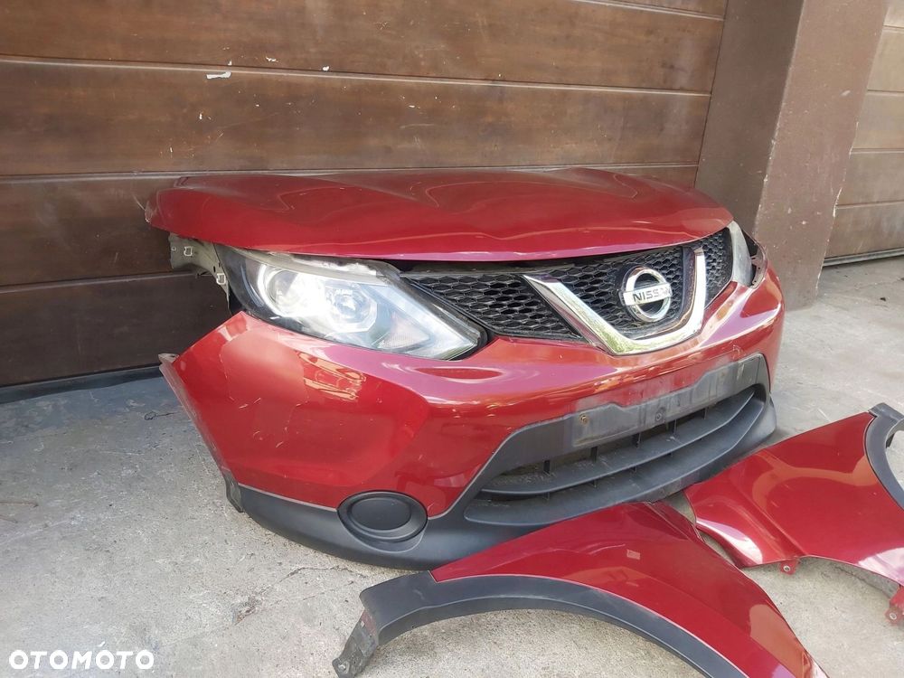 Nissan Qashqai II J11 zderzak lampa pas maska błotnik kompletny przód - 3