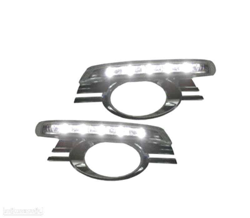 GRELHAS NEVOEIRO LUZ DIURNA LED MERCEDES C W204 07-10 - 2
