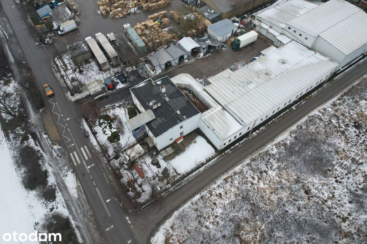Magazyn , hala produkcyjna , biura. Działka 4137m² + Budynki  2026m² - Pełny obrazek: 4/19