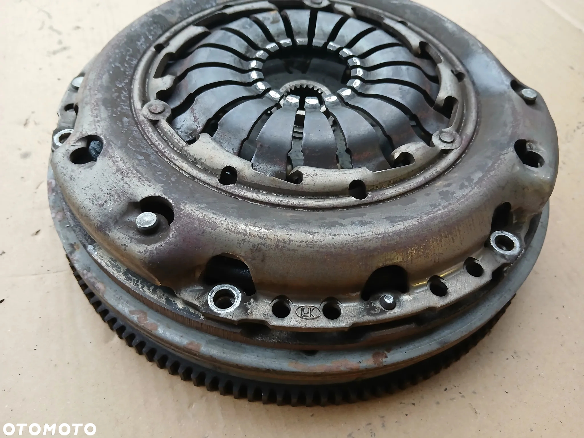 Opel Zafira B Vectra C 2.2 16V Direct sprzęgło koło dwumasowe tarcza docisk 55351936 - 4