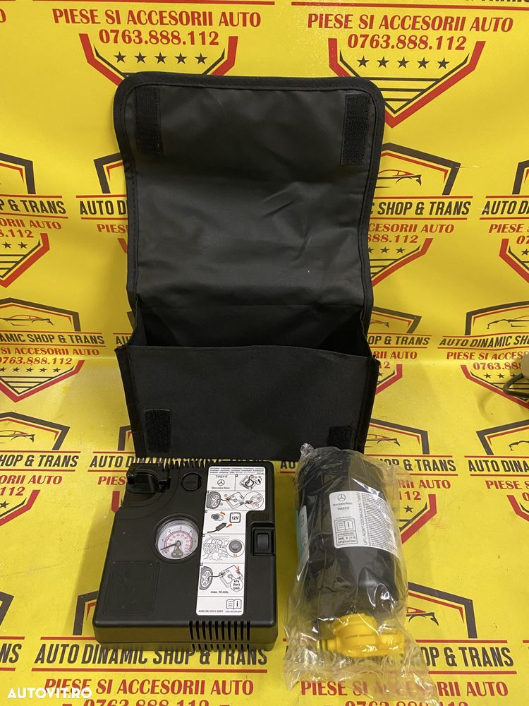 Compresor aer mașină auto umflat roti kit pana OEM SUV Mercedes 240 W - 1