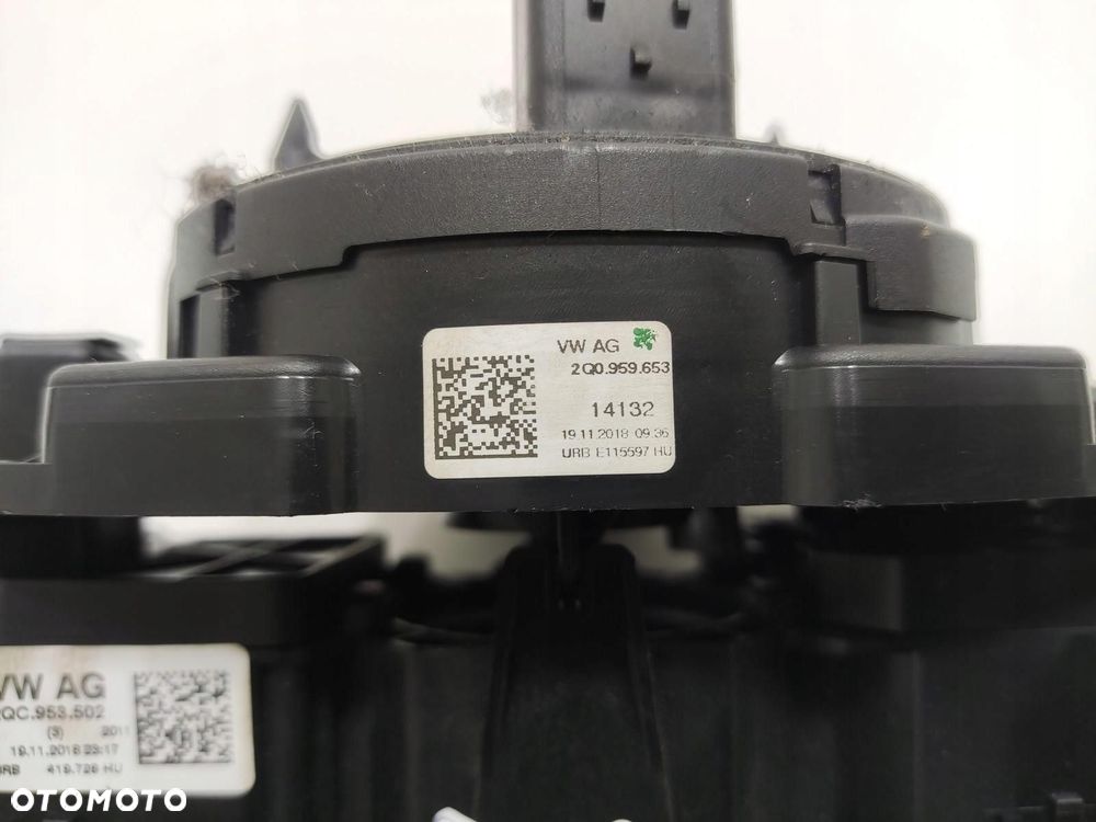 PRZEŁĄCZNIK ZESPOLONY TAŚMA VOLKSWAGEN POLO VI 2G 2017-2021 2Q0953521AD - 9