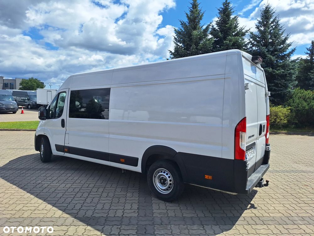 Fiat Ducato L4H2 brygadówka - doka - 7 osób - drzwi 270st - FV23% - leasing - Gwarancja! - 5