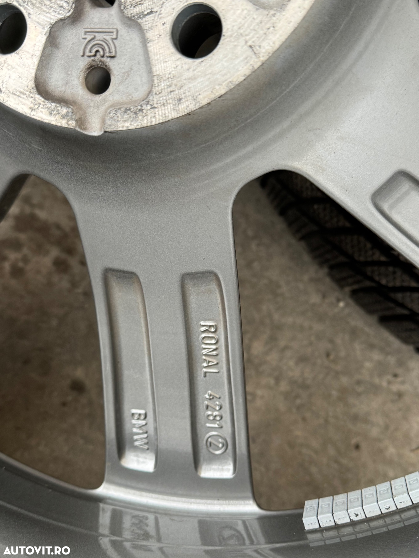 Vând jante originale BMW X5-X6 G05 pe 20” cu anvelope de iarnă - 13