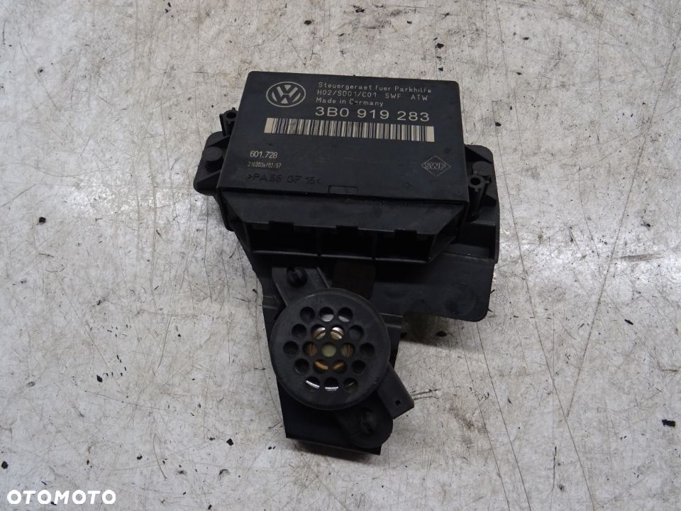 VW PASSAT B5 LIFT KOMBI MODUŁ STEROWNIK PARKOWANIA PDC 3B0919283 - 1