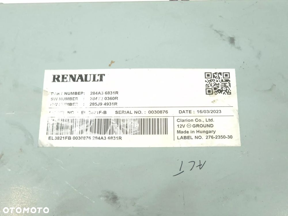 Sterownik moduł GPS Nawigacji Renault Megan V E-TECH 284A36831R - 2