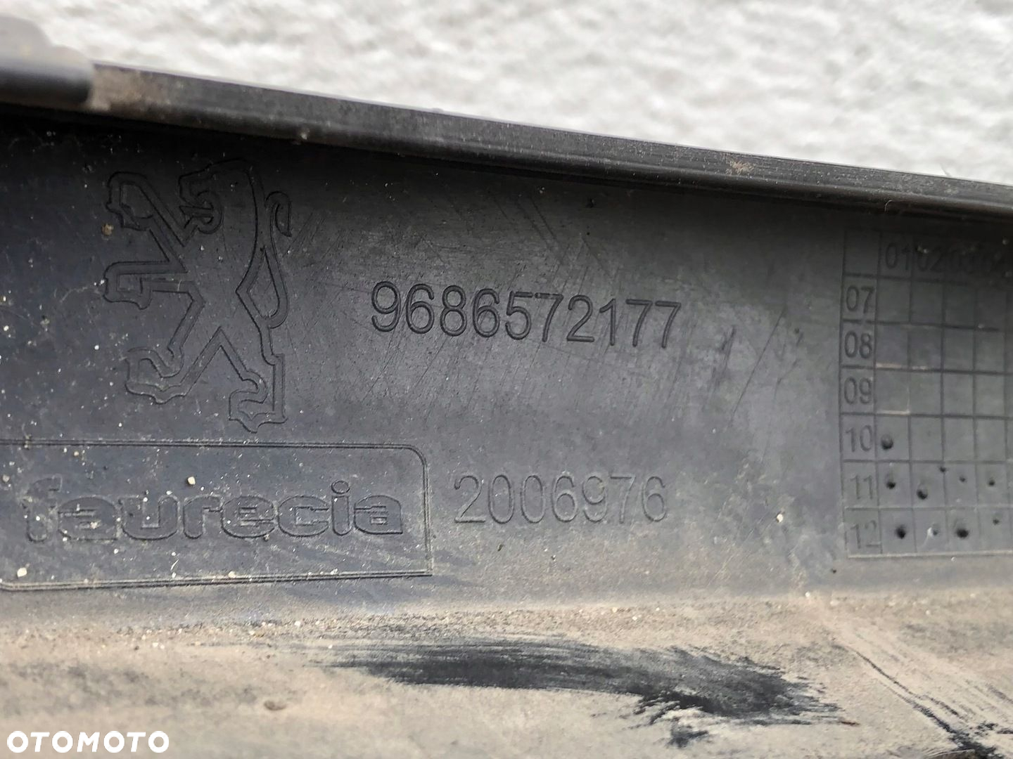 ZDERZAK PRZÓD PRZEDNI PEUGEOT 508 I 1 2010- 9686572177 CAŁY ORYGINAŁ - 9