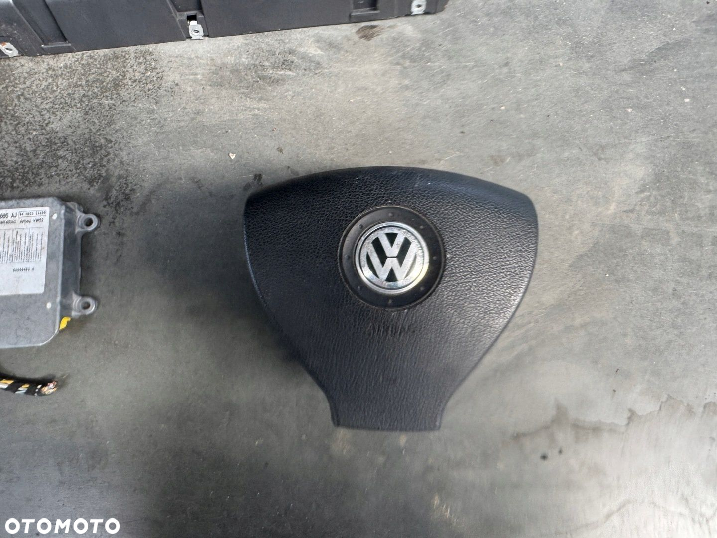 VW CADDY III KONSOLA PODUSZKA AIRBAG PASY SENSOR - 2