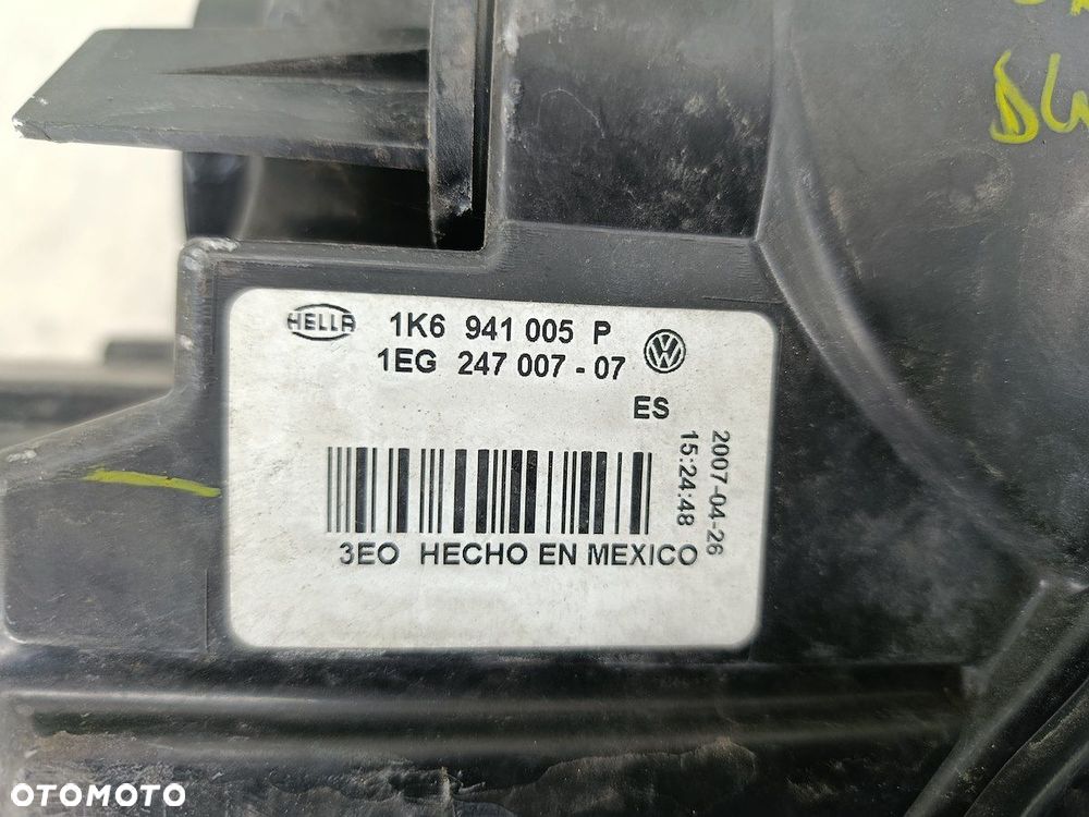 LAMPA PRZÓD LEWA VW GOLF V 1K6941005P  1EG247007-07  HELLA - 14
