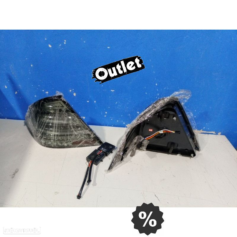 R014080C2 FAROLINS TRASEIROS PARA MERCEDES CLASE C W203 SEDAN 00-04 LED DINÁMICO - 4