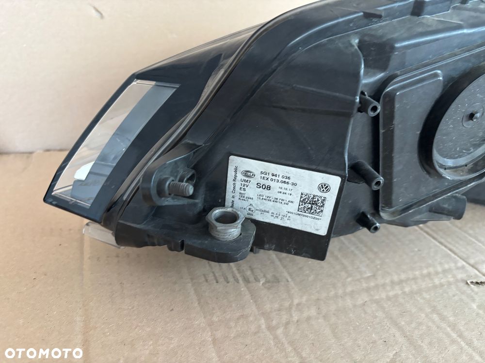 Volkswagen Golf VII Lampa przednia full led 5G1941036 - 4