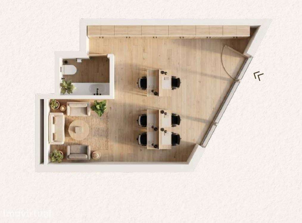 Loja com Lugar de Garagem, localizada no Centro de Canelas! - Grande imagem: 3/10