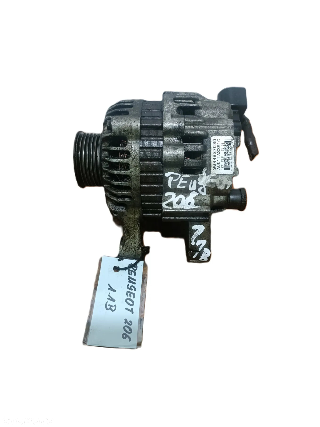 PEUGEOT 206 98-09 1,1 B ALTERNATOR MITSUBISHI 9644927080 * - 2