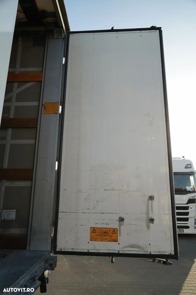 Fruehauf CITYLINER CORTINĂ / 1 AXĂ / DIRECȚIE / LUNGIME 11 M / CUREA CĂRUCIOR / PODEA REZISTENTĂ - 14